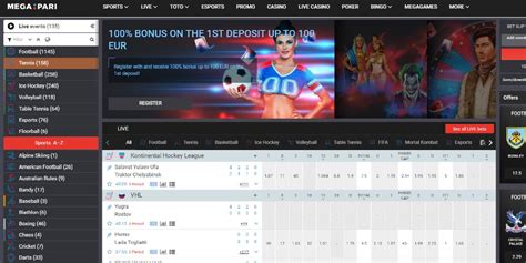 MEGAPARI Online Sportsbook Review .